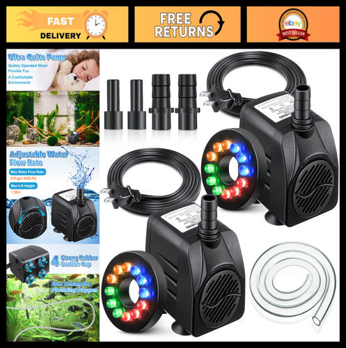 2pack 220gph submersible - 2pack,